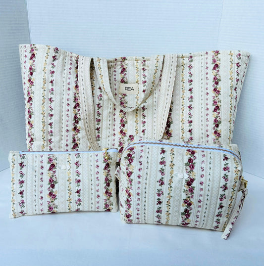 Quilted Weekender Set - REA