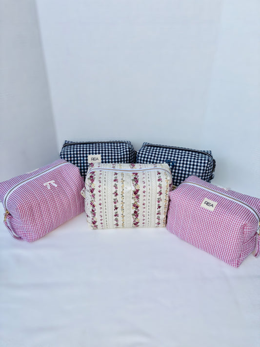 Quilted Boxy Pouch - REA