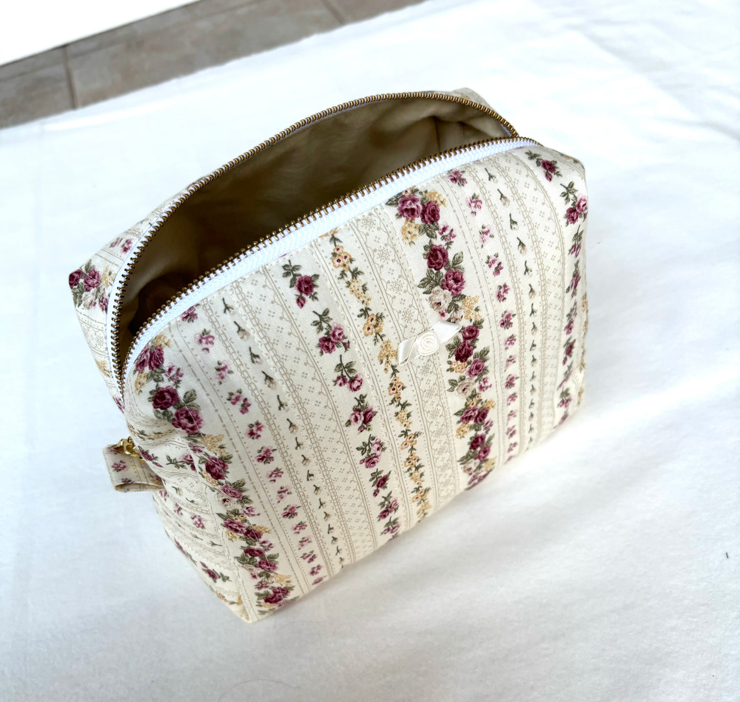 Quilted Boxy Pouch - REA