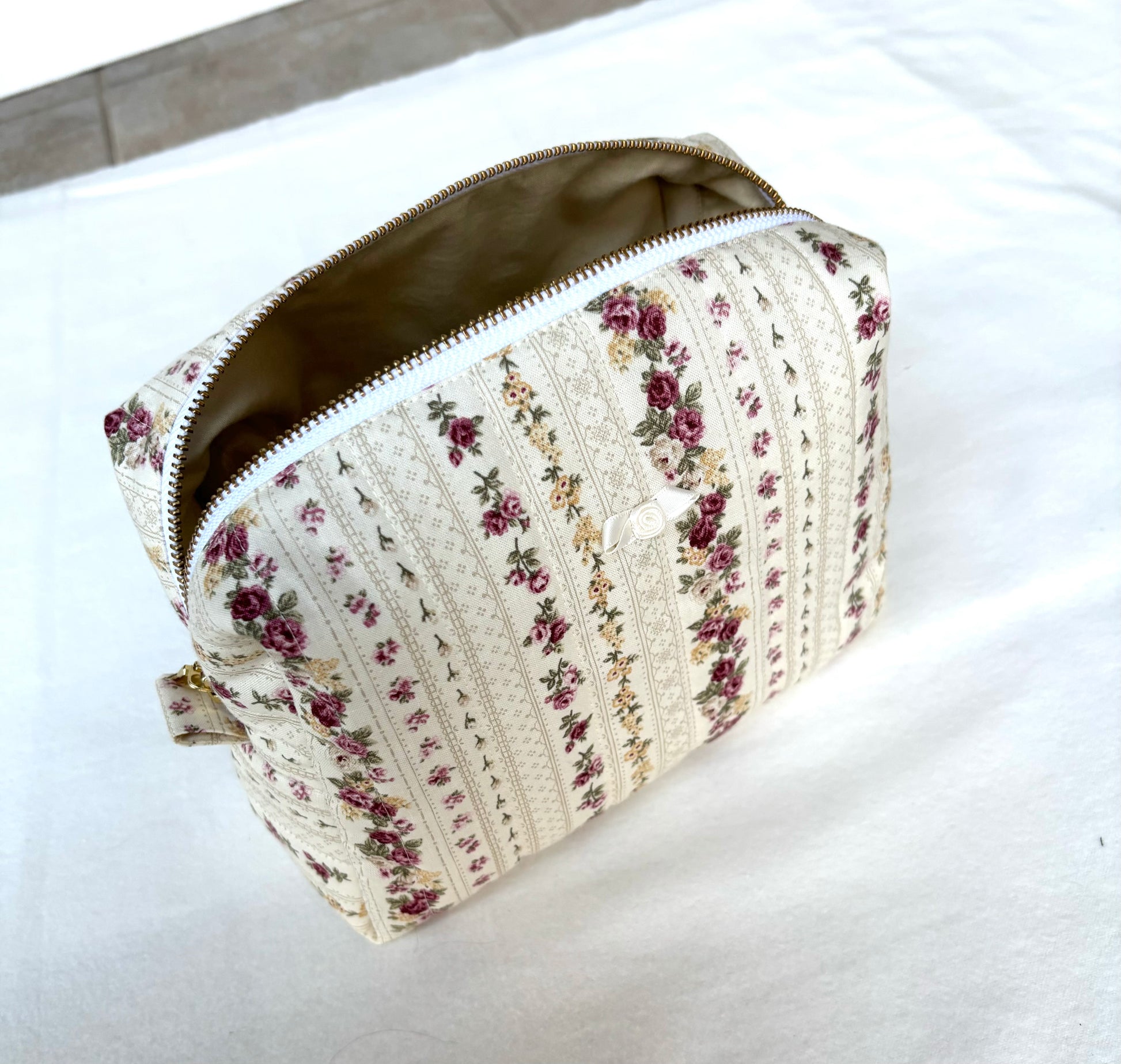 Quilted Boxy Pouch - REA