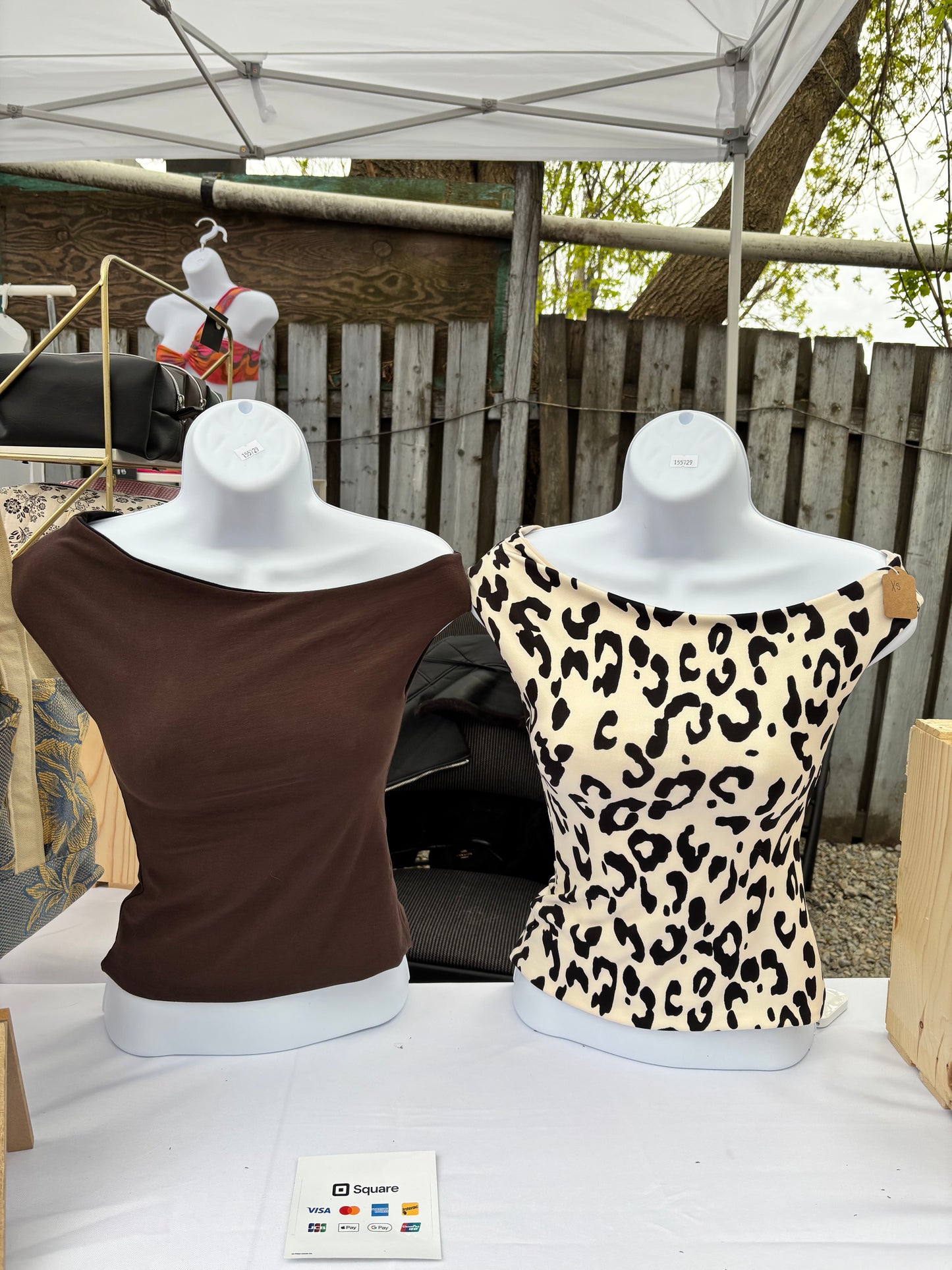 Off the Shoulder Reversible Top