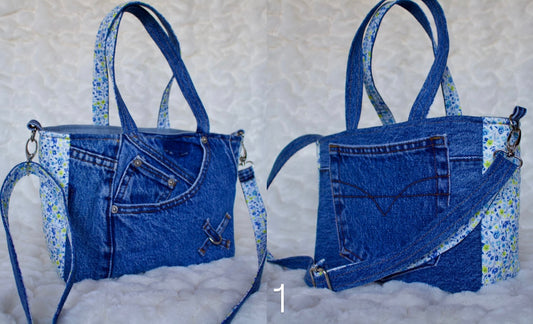 Upcycled Jean Purse