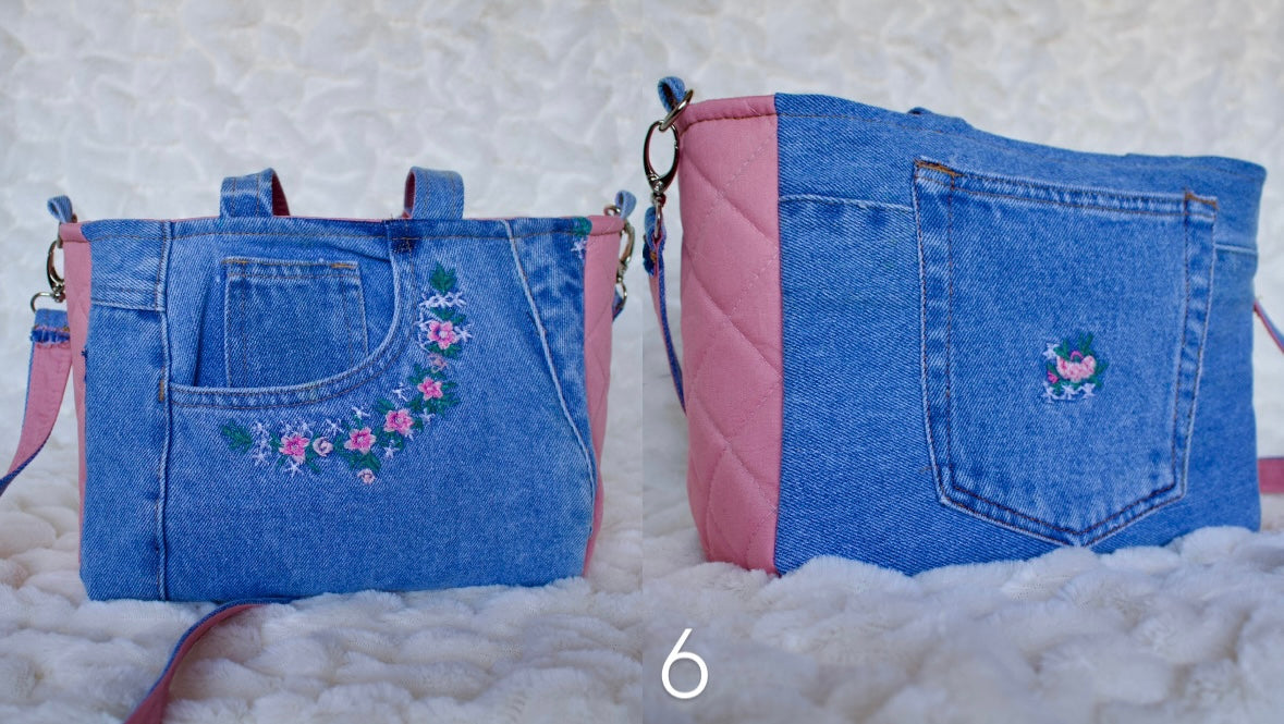 Upcycled Jean Purse